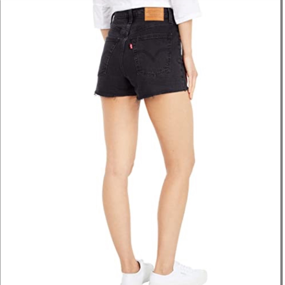 Ribcage Levi’s denim cutoff high waist shorts